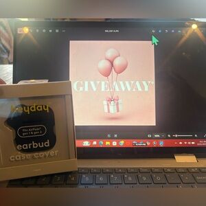 BRAND NEW EARBUD CASE COVER GIVVVVVVY